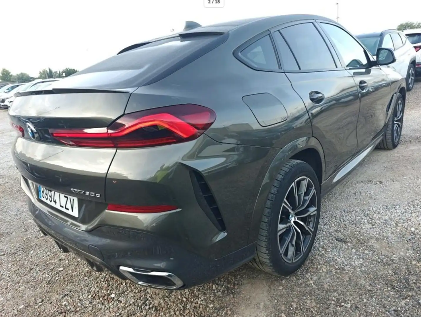 BMW X6 xDrive30d Gris - 2
