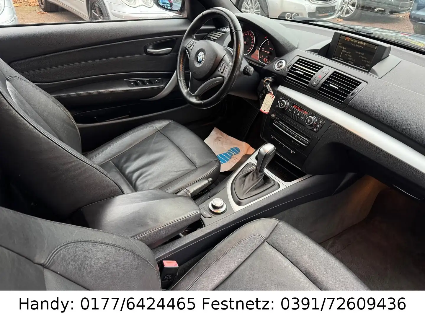 BMW 120 d Cabrio AUTOMATIK/XENON/NAVI/LEDER/SHZ/PDC/ Gri - 2