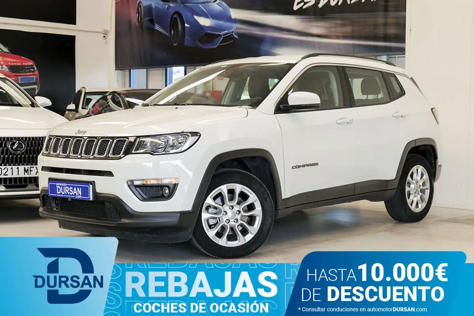 Jeep Compass 1.6 Mjt Longitude FWD Blanco - 1