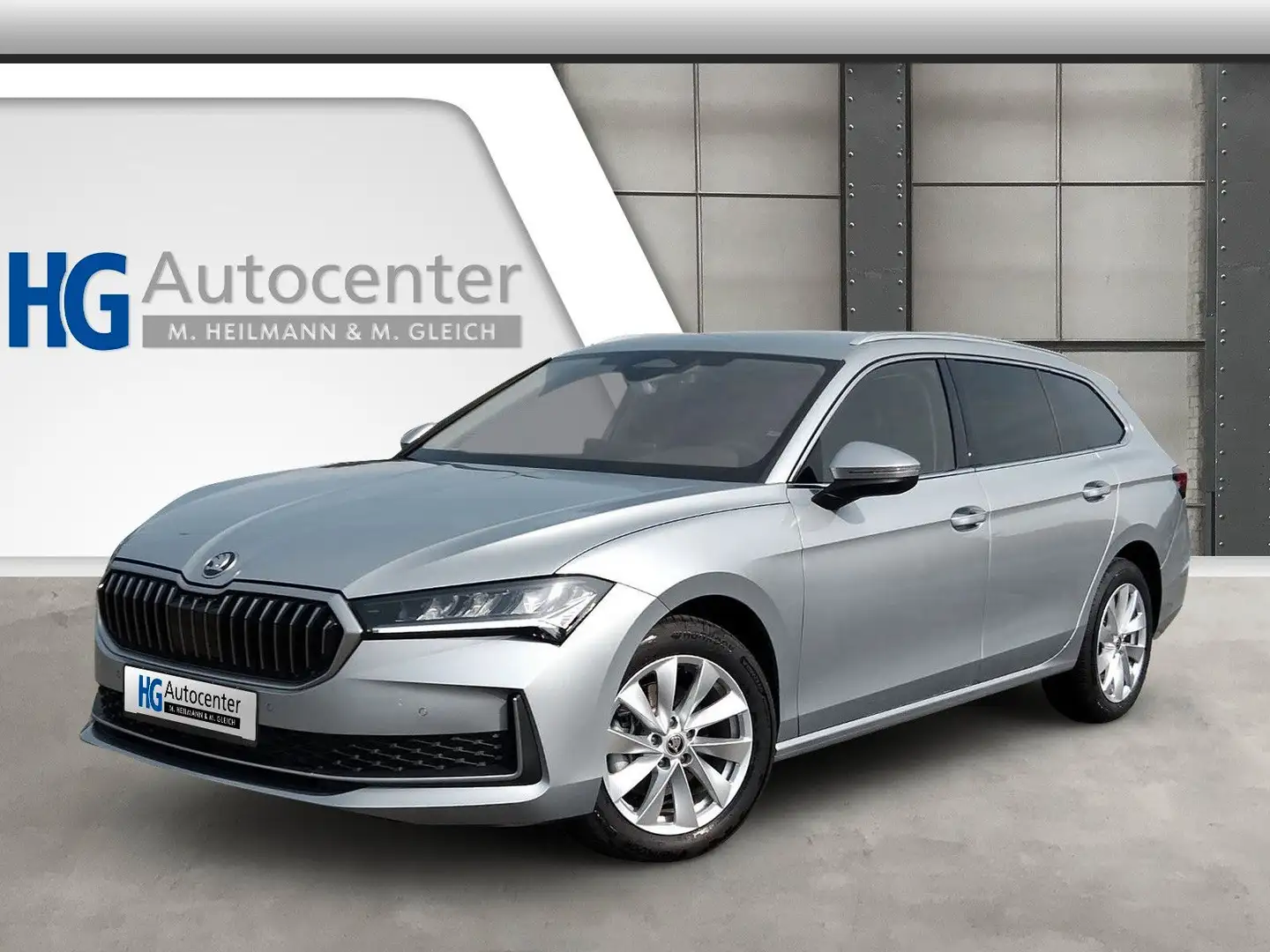 Skoda Superb Combi 1.5 TSI Navi LED AHK eHeck Side ACC Silber - 1