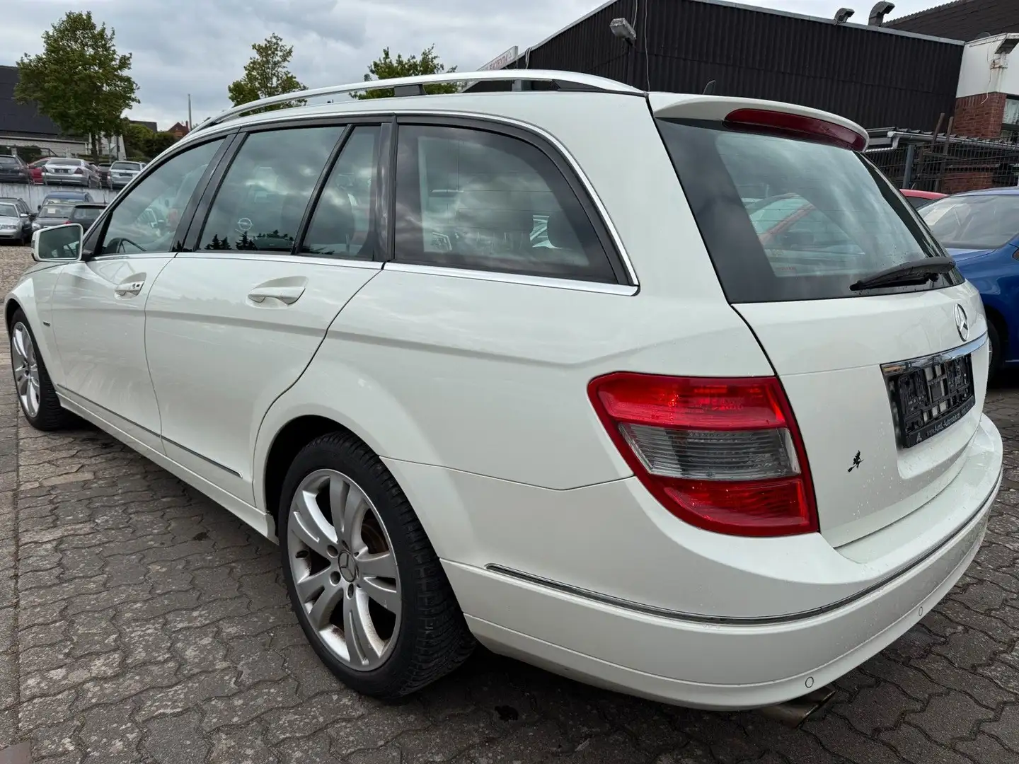 Mercedes-Benz C 180 CGI BlueEFFICIENCY AVANTG. Autom.Klima,Nav Blanco - 2