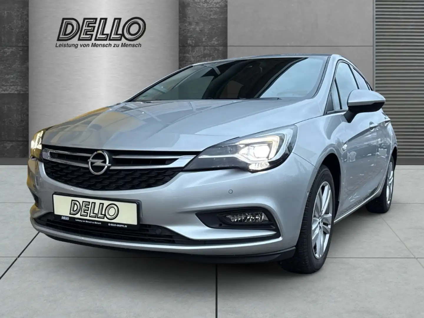 Opel Astra K 1.0 Active SHZ Navi Rfk.Totenw. LED Grijs - 1