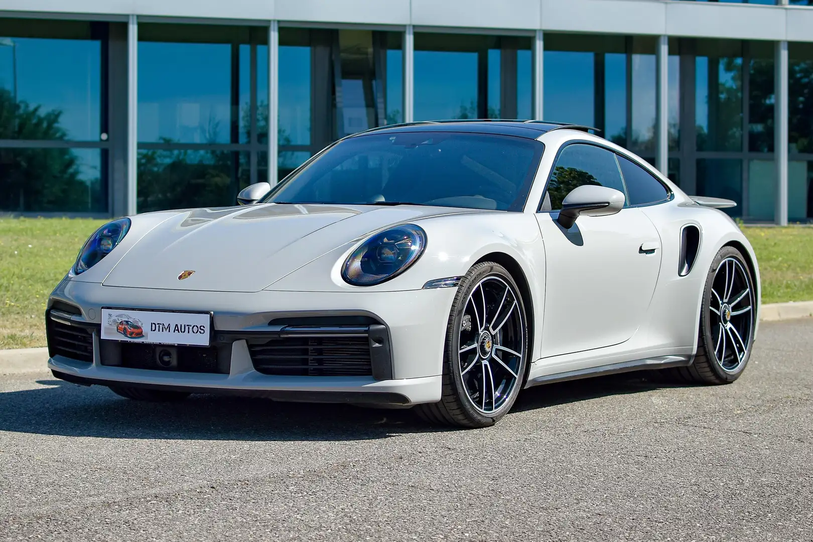 Porsche 911 992 TURBO S 3.8L 650 ch PDK Gris - 2