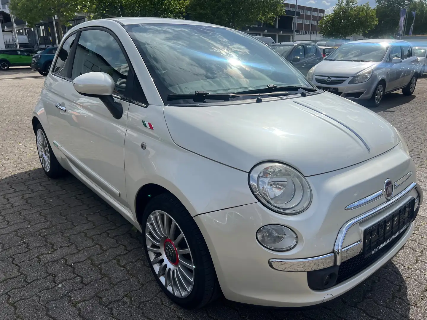 Fiat 500 Sport Blanc - 2