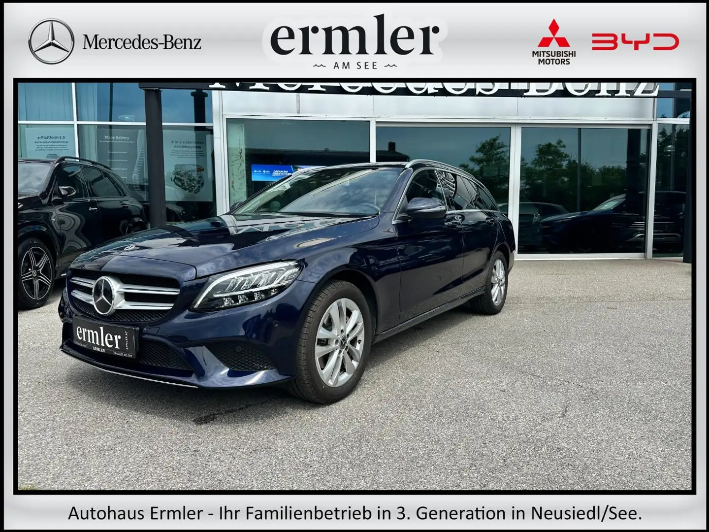 Mercedes-Benz C 220 d 4MATIC Business Modell T-Modell Distronic Blau - 1
