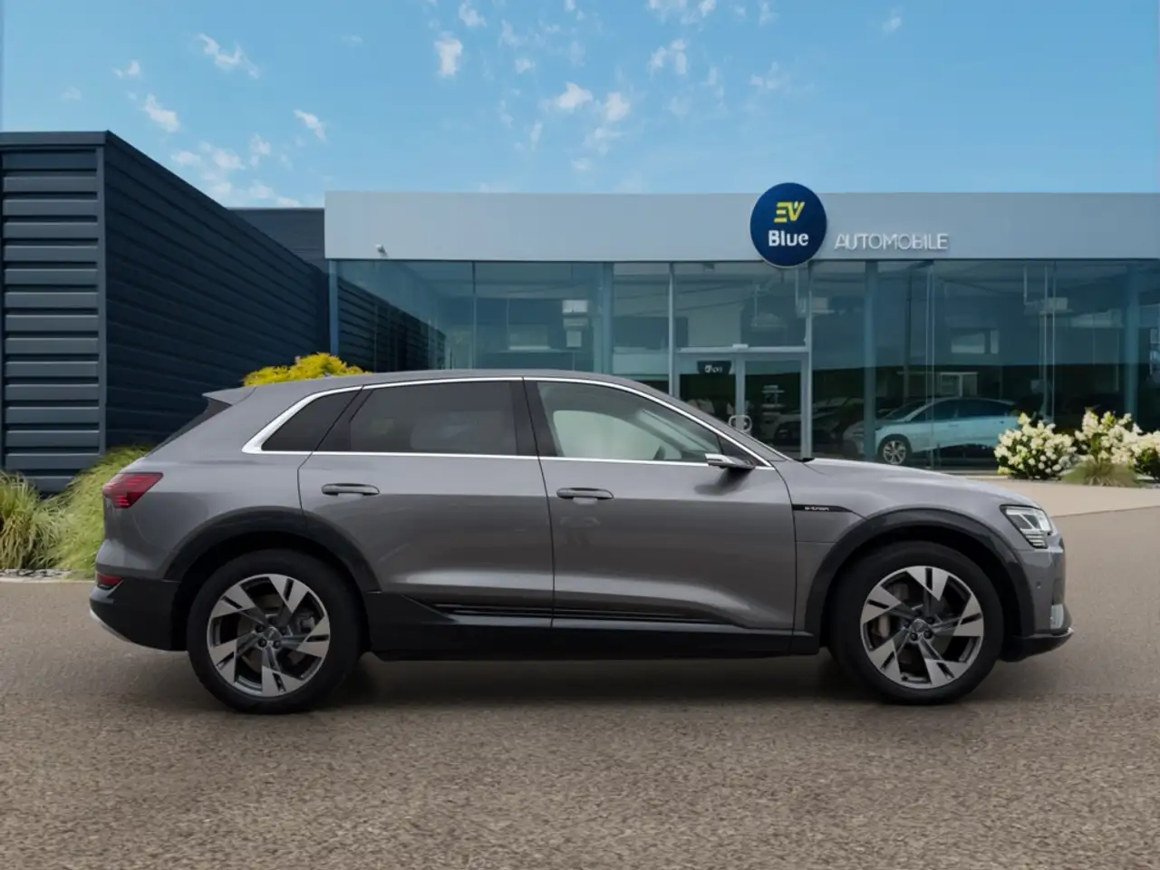 Audi e-tron 55 Quattro 300 kW PANO 360°- ACC, миниатюра 7