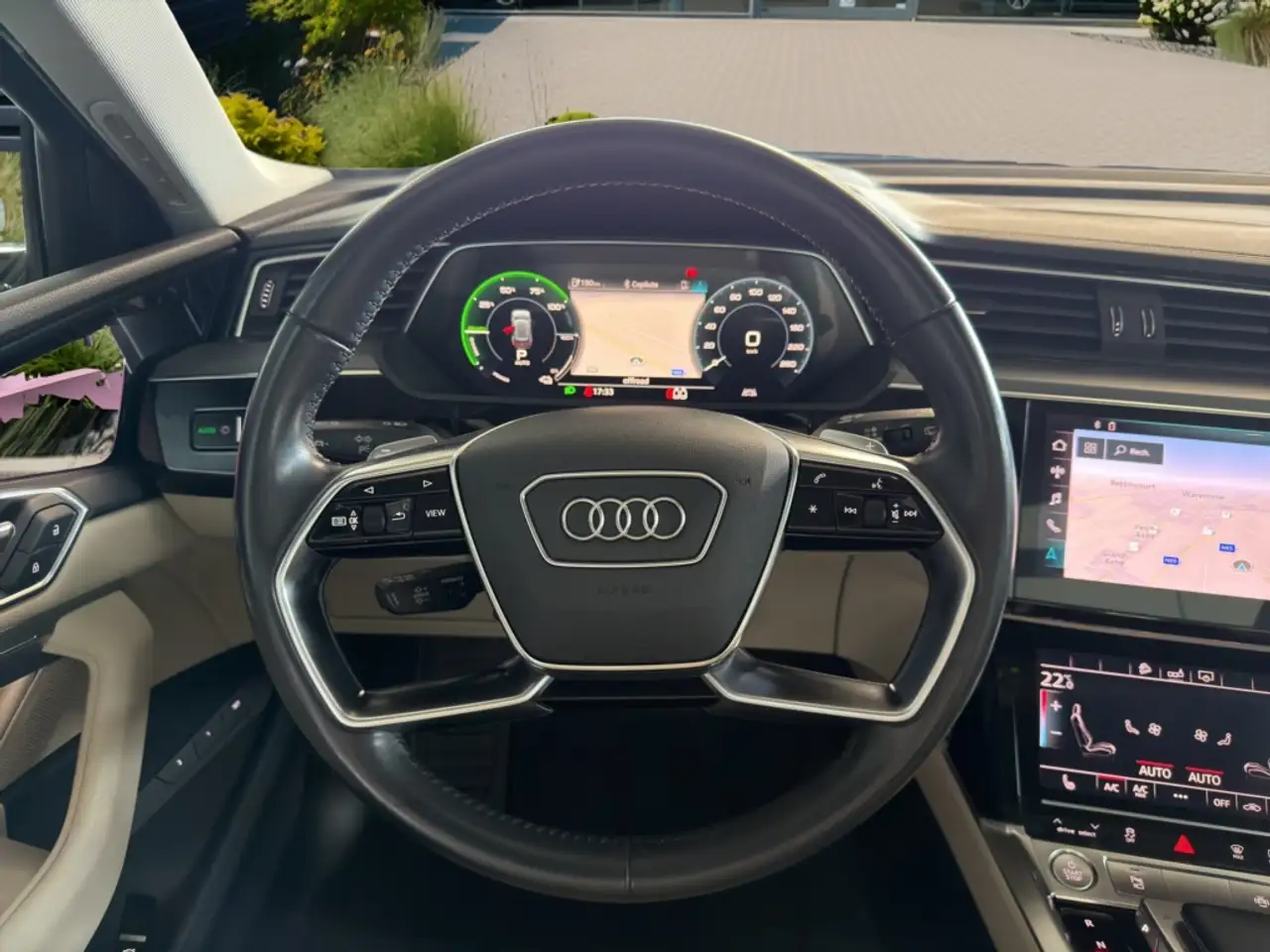 Audi e-tron 55 Quattro 300 kW PANO 360°- ACC, миниатюра 12