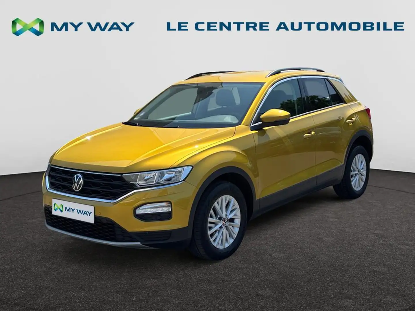 Volkswagen T-Roc T-Roc Style 1.0 OPF 81 kW (110 ch) 6 vitesses manu Geel - 1