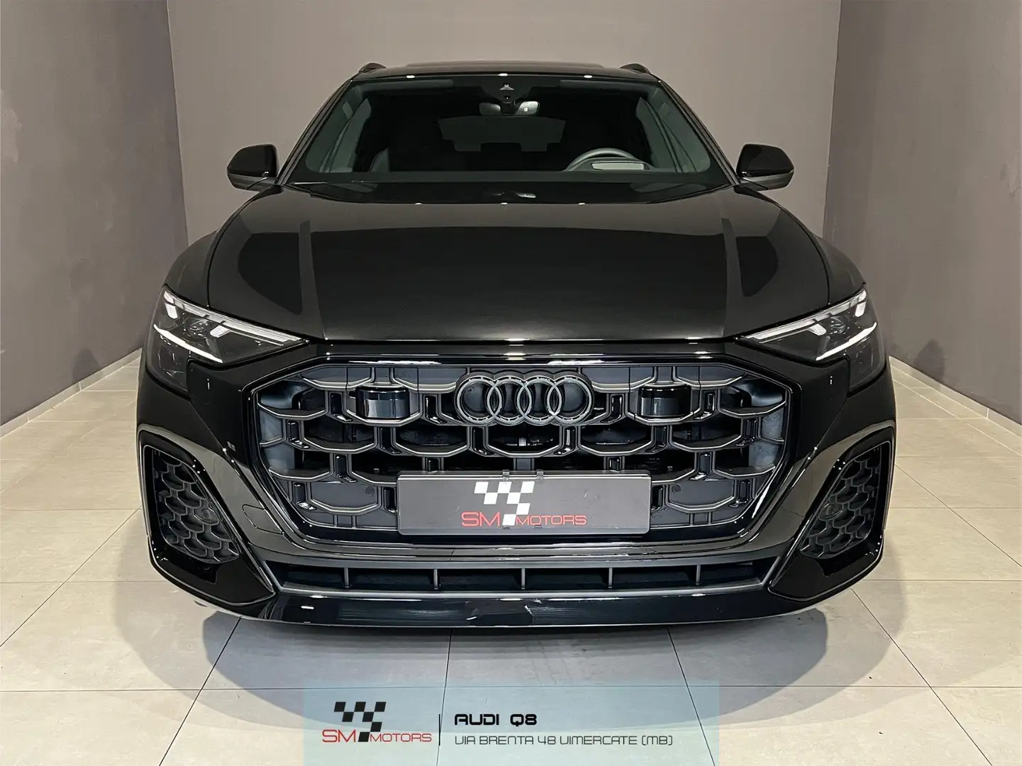 Audi Q8 3.0 tdi mhev S line edition 286cv PRONTA CONSEGNA Nero - 2