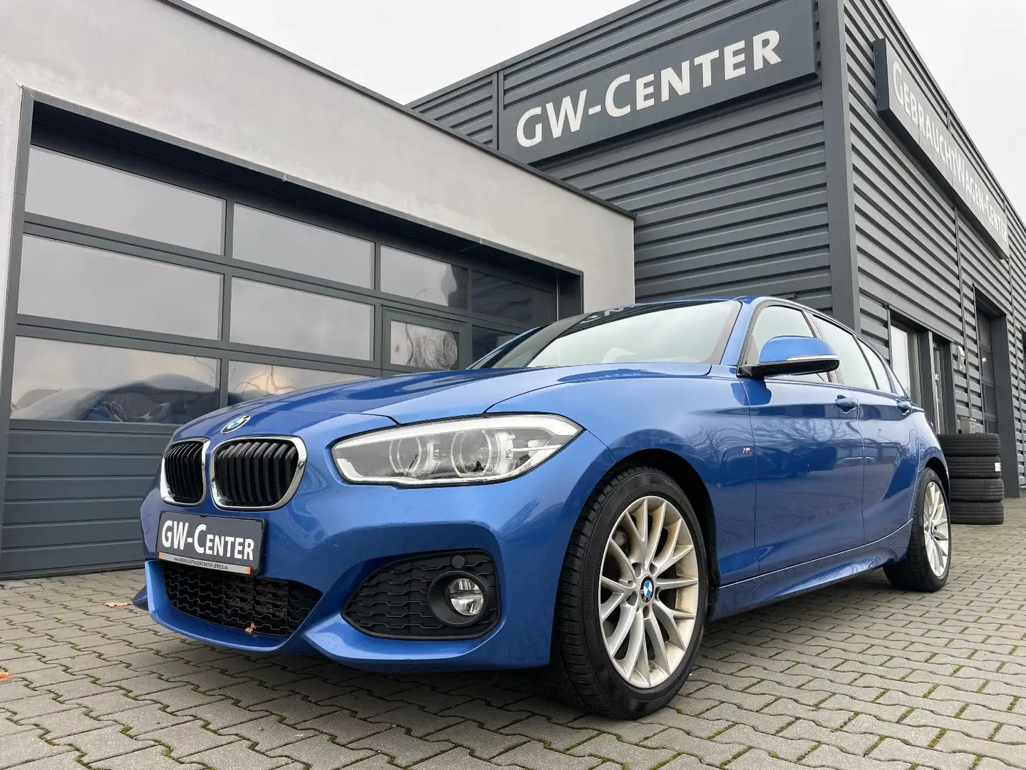 BMW 120 d M Sport -Automatik/LED/Navi/ Scheckheft Blau - 1