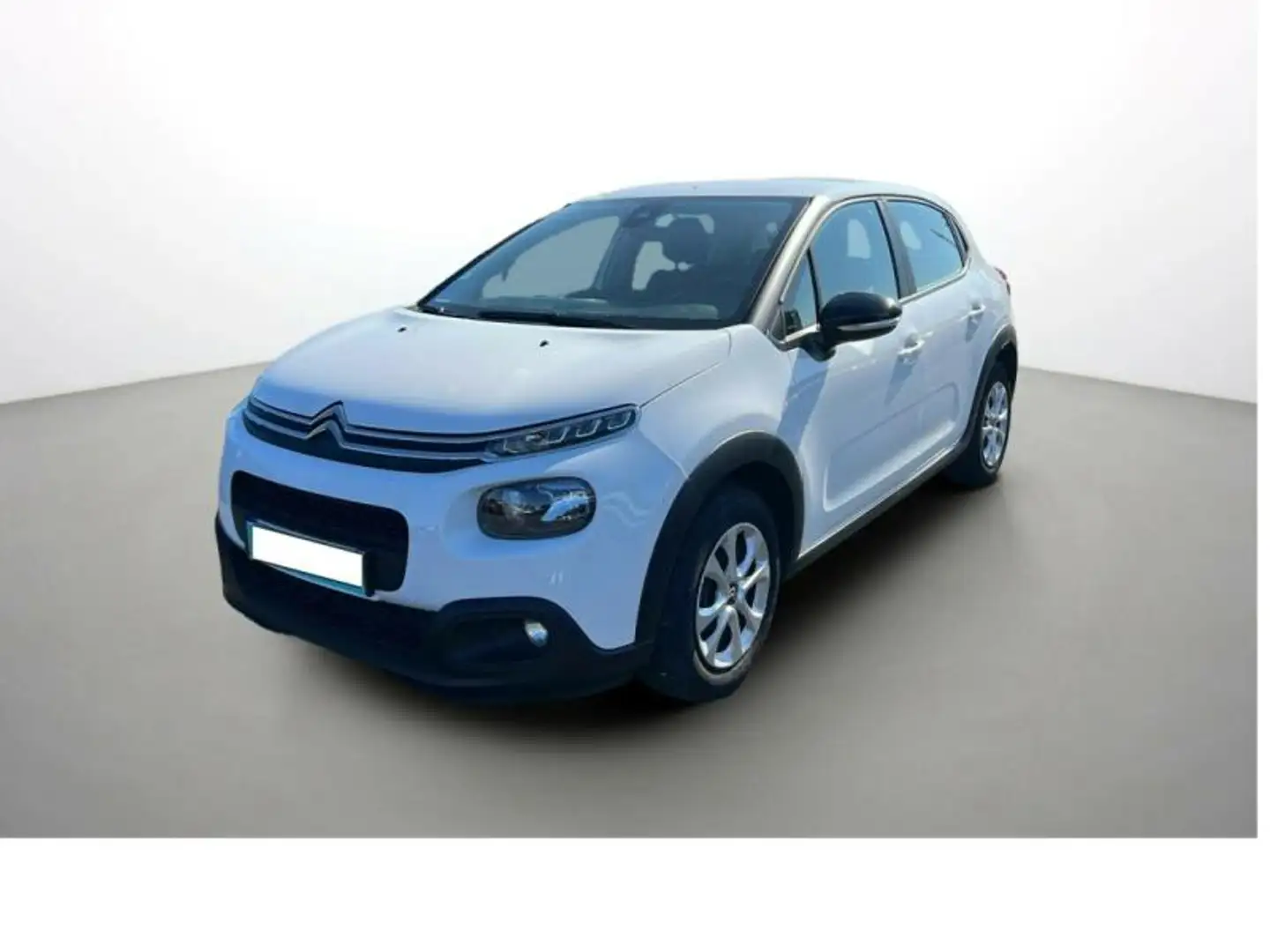 Citroen C3 PureTech 82ch Feel S\u0026S E6.d Blanc - 1