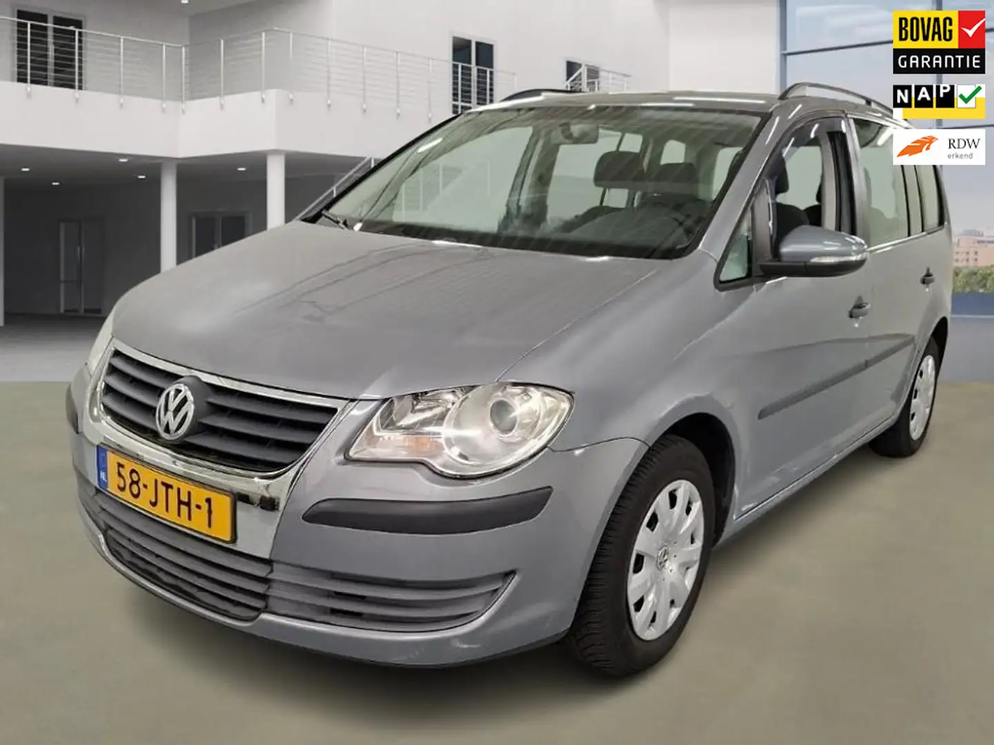 Volkswagen Touran 1.6 Trendline 1e Eig. 77.000 km +NAP NL-auto Gris - 1