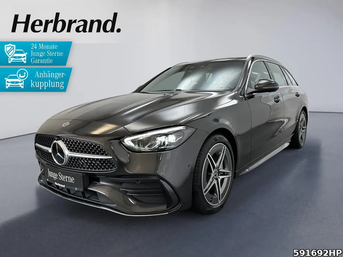 Mercedes-Benz C 220 d T AMG LED AHK DISTRONIC 18" Ambiente Grau - 1