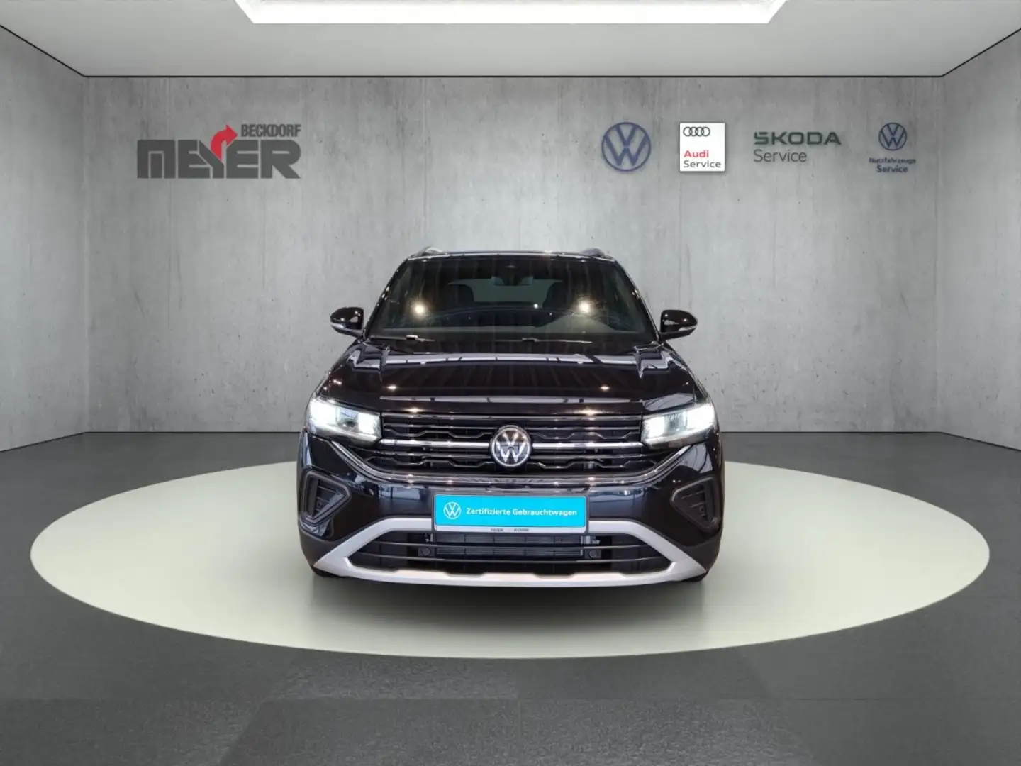 Volkswagen T-Cross GOAL 1.0 TSI DSG Klima Navi Einparkhilfe Schwarz - 2