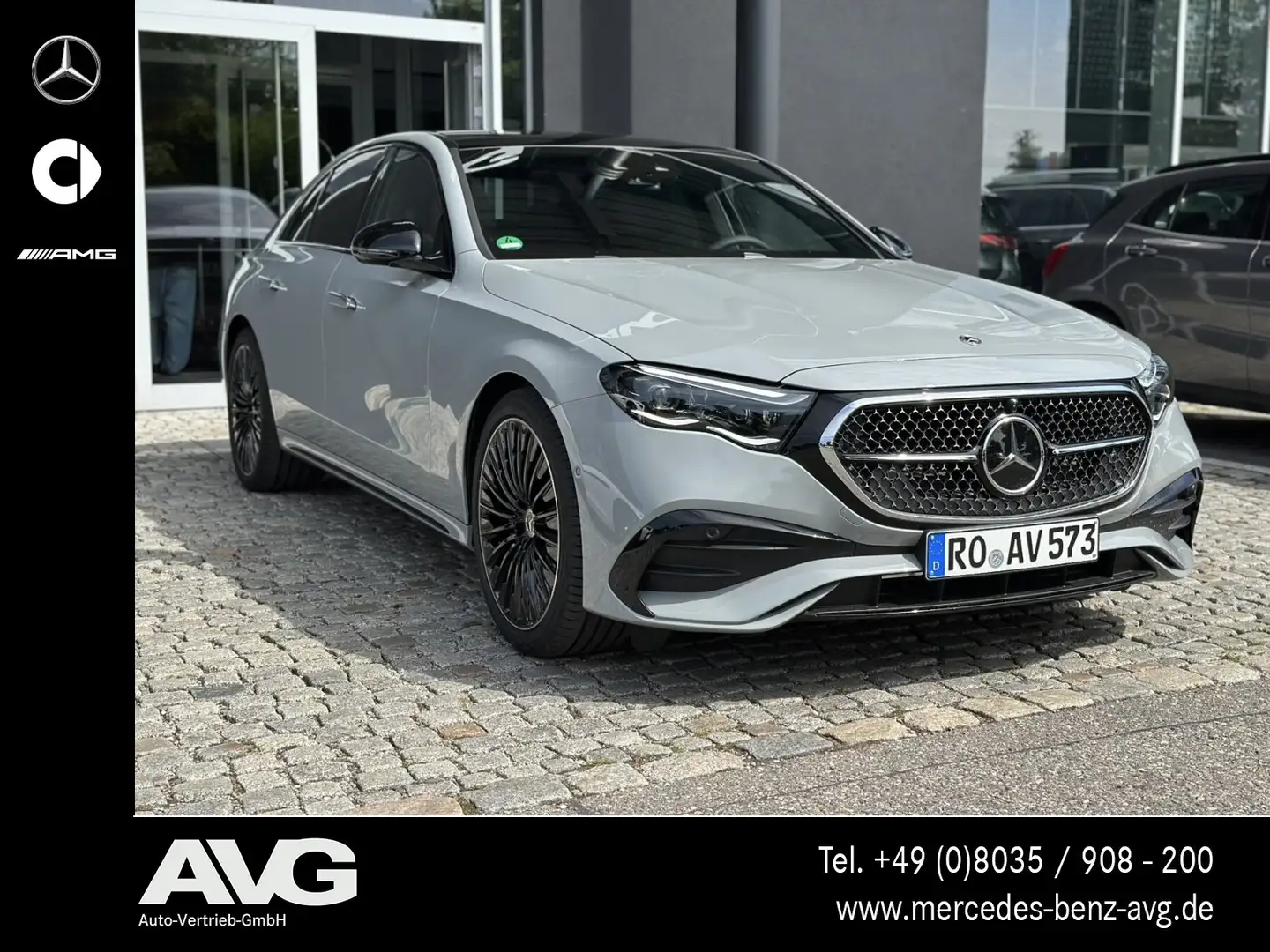 Mercedes-Benz E 220 E 220 d Edition AMG Pano DIGITAL Memory RF 360° Gris - 2