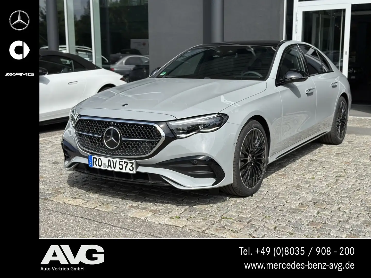 Mercedes-Benz E 220 E 220 d Edition AMG Pano DIGITAL Memory RF 360° Gris - 1