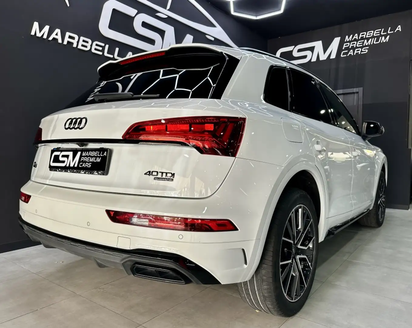 Audi Q5 40 TDI quattro-ultra S line S tronic 150kW Blanc - 2