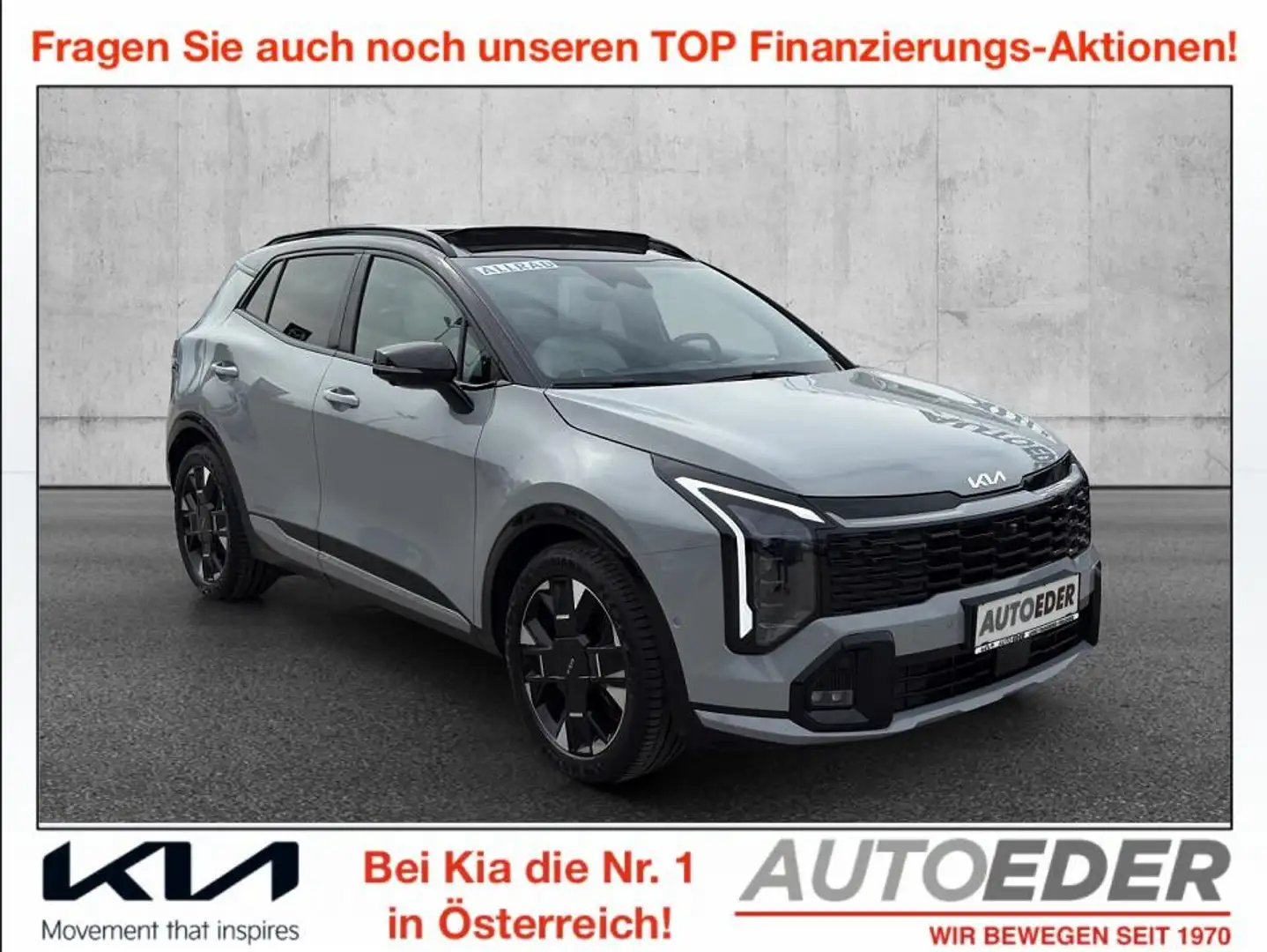 Kia Sportage 1,6 TGDI 48V GT-Line AWD DCT Schwarz - 1