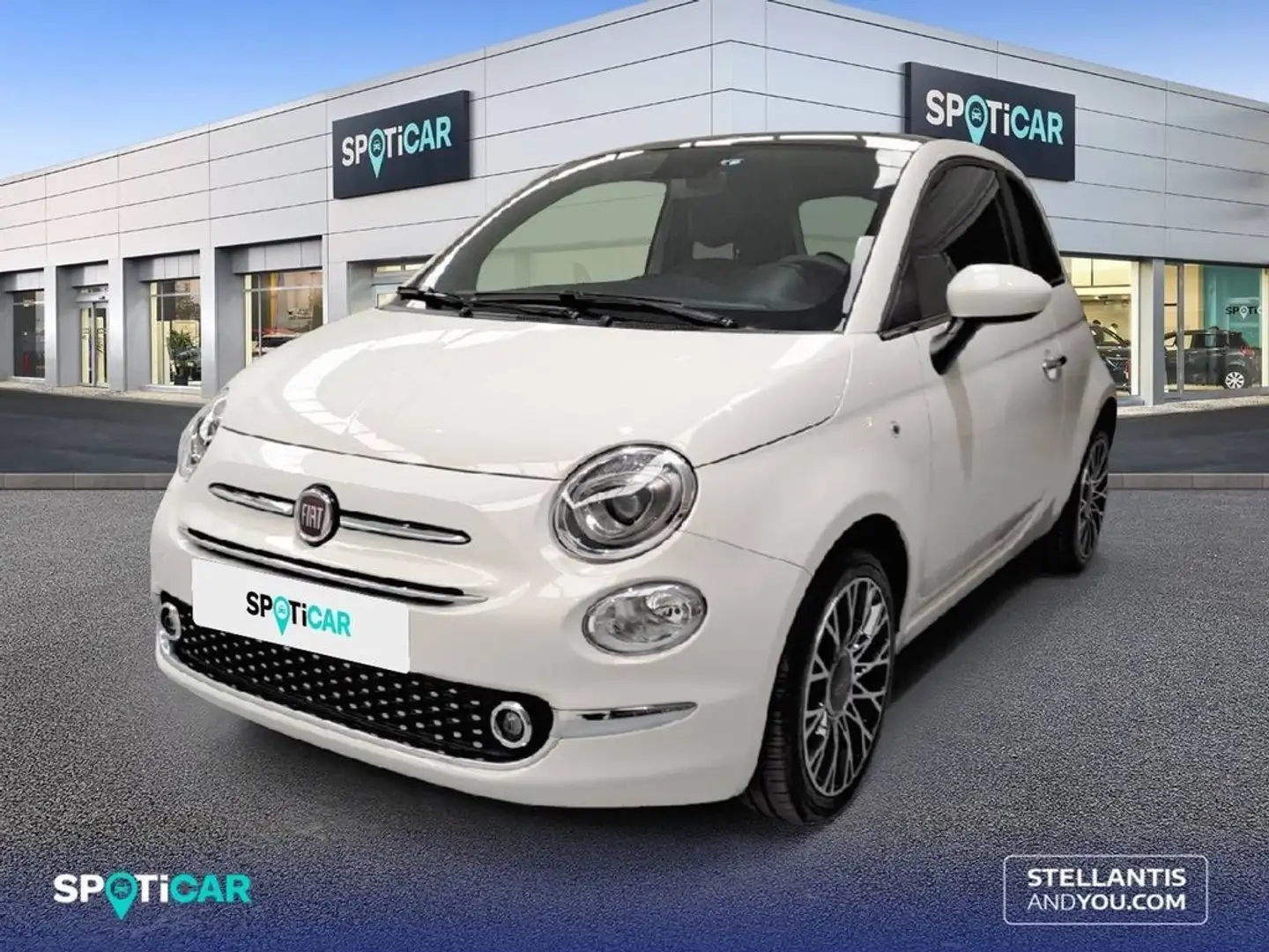 Fiat 500 1.0 Hybrid 51KW (70 CV) Dolcevita Blanc - 1