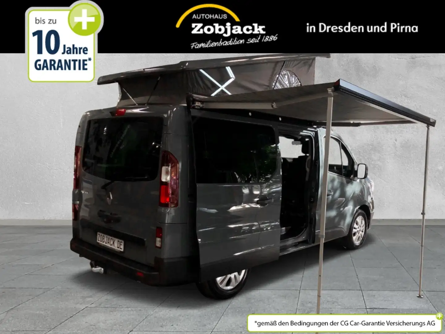 Mooveo CAMPERVAN 2 Markise, Standhzg, Kamera, AHZV Grau - 1