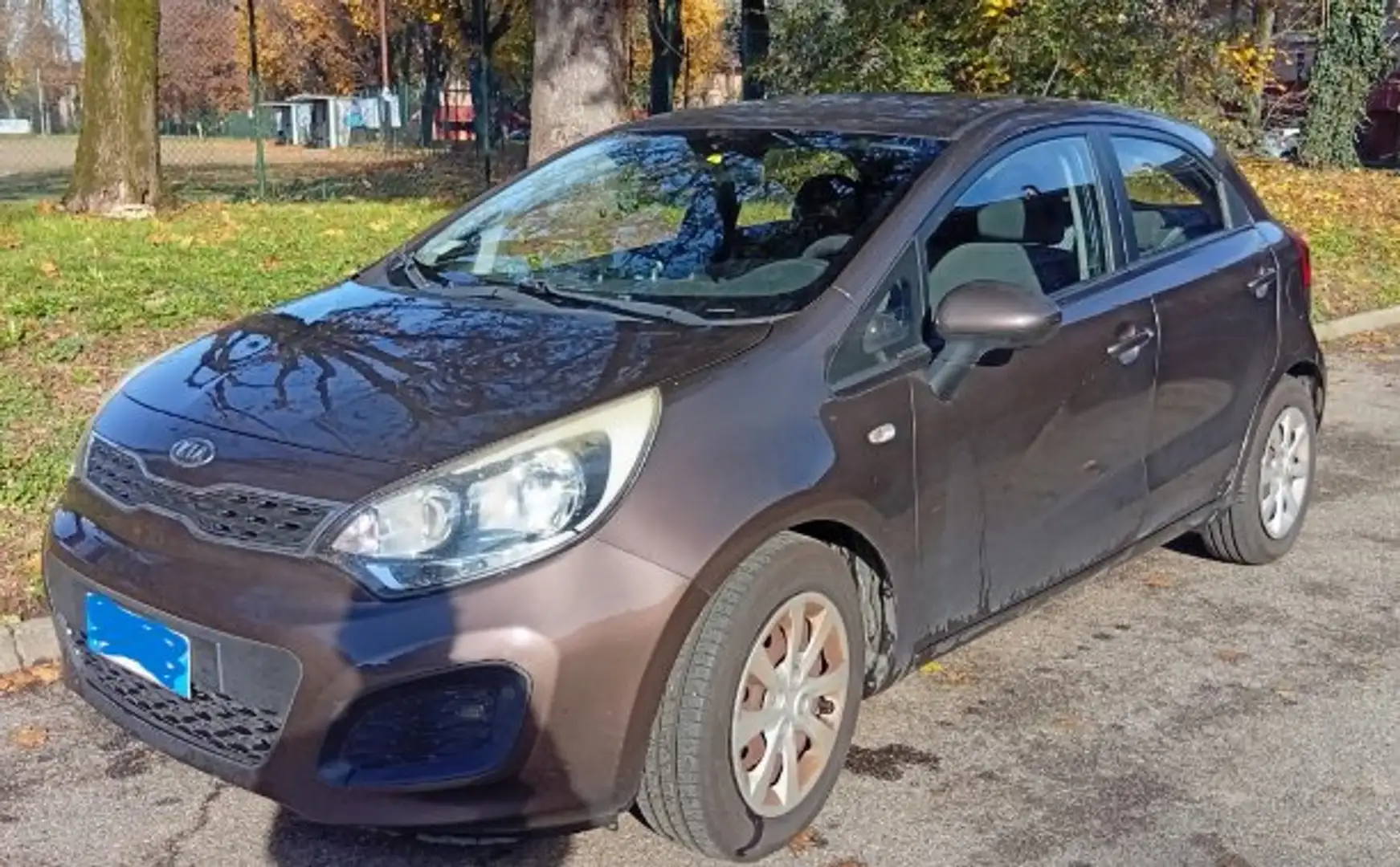 Kia Rio Rio III 2011 5p 1.2 EX Marrone - 1