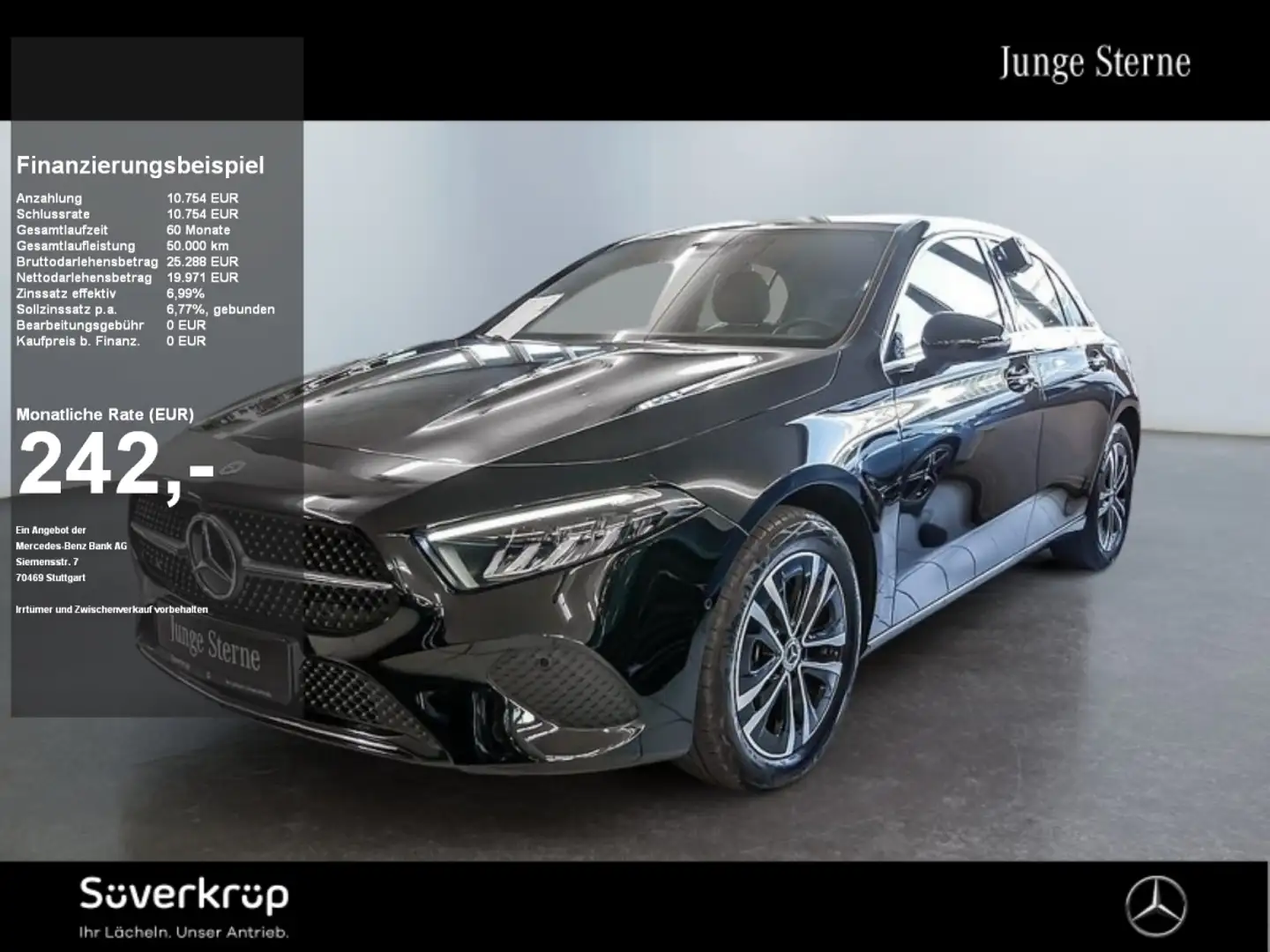 Mercedes-Benz A 250 e , PROGRESSIVE KAMERA SPUR PDC SHZ Schwarz - 1