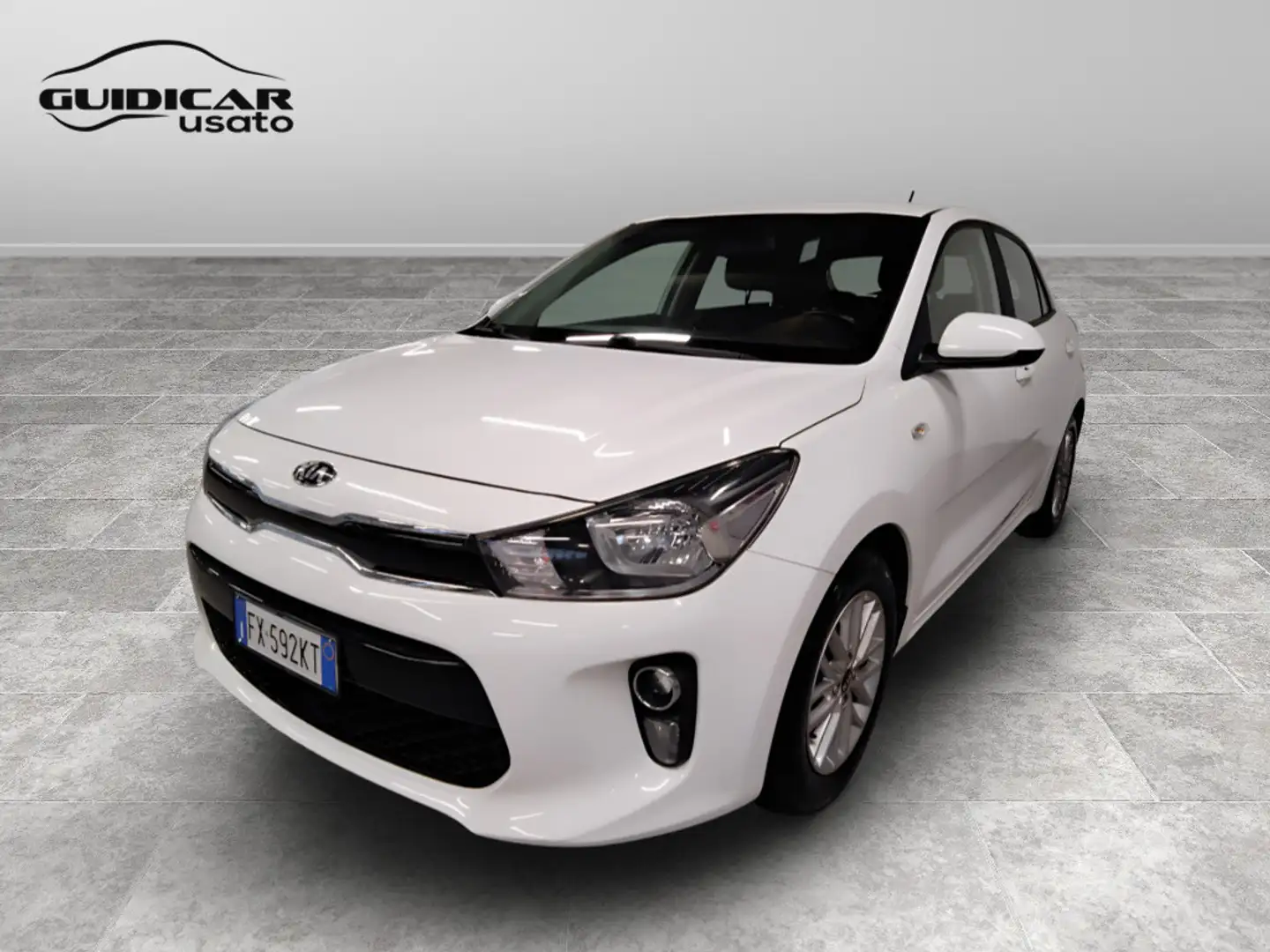 Kia Rio IV 2017 - Rio 1.2 Evolution Gpl 82cv Bianco - 1