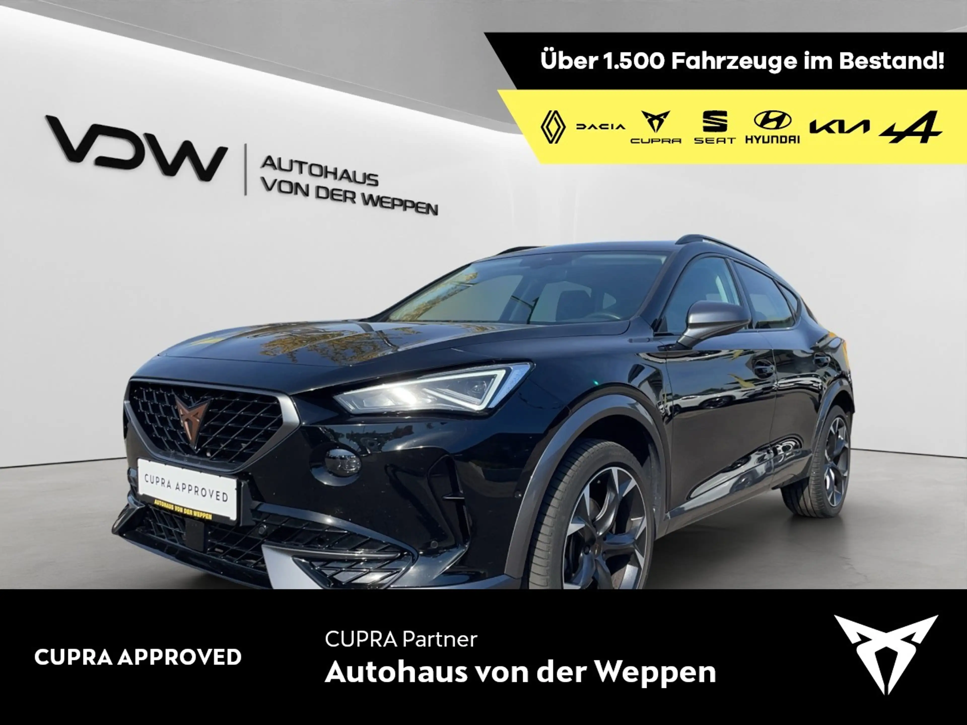 CUPRA Formentor TSI DSG 5JGar Navi AHK Kamera SHZ ACC