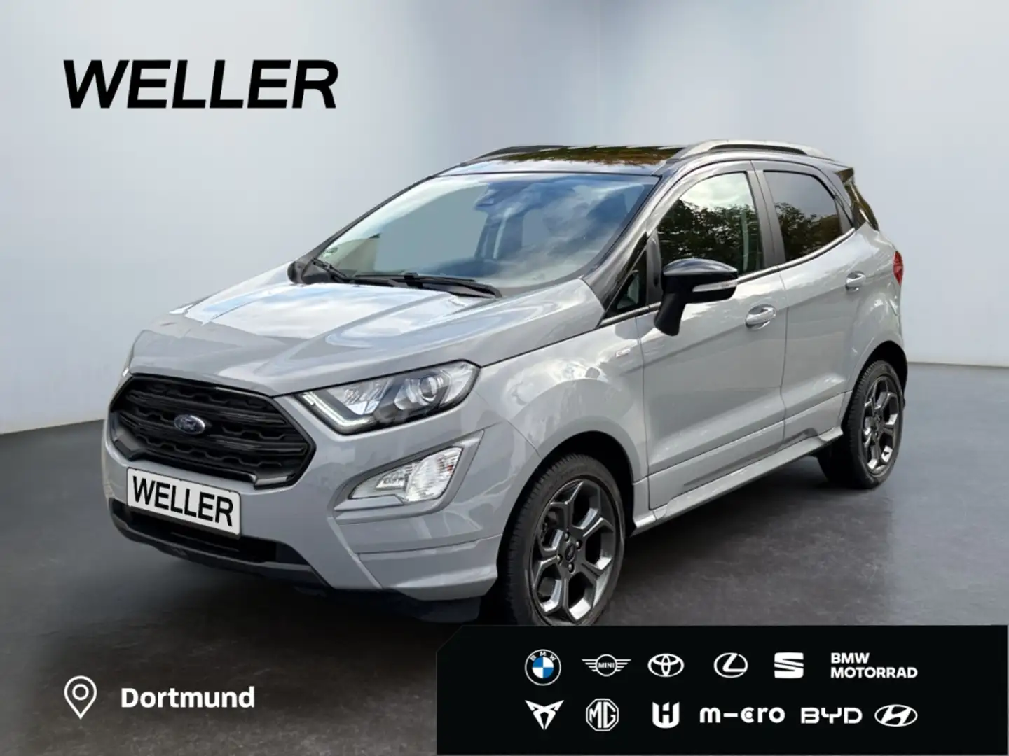 Ford EcoSport 1.0 EcoBoost ST-LINE *LED*bhz.Front.* Grau - 1