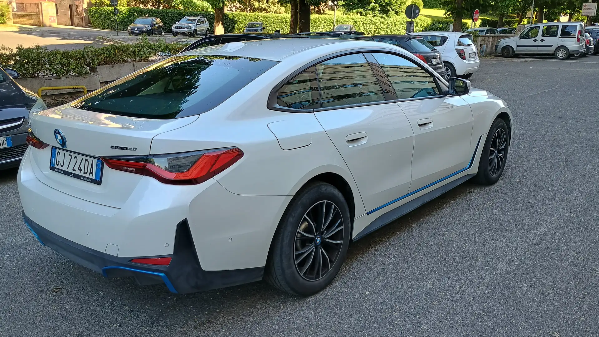 BMW i4 i4 G26 2021 edrive40 Sport Bianco - 2