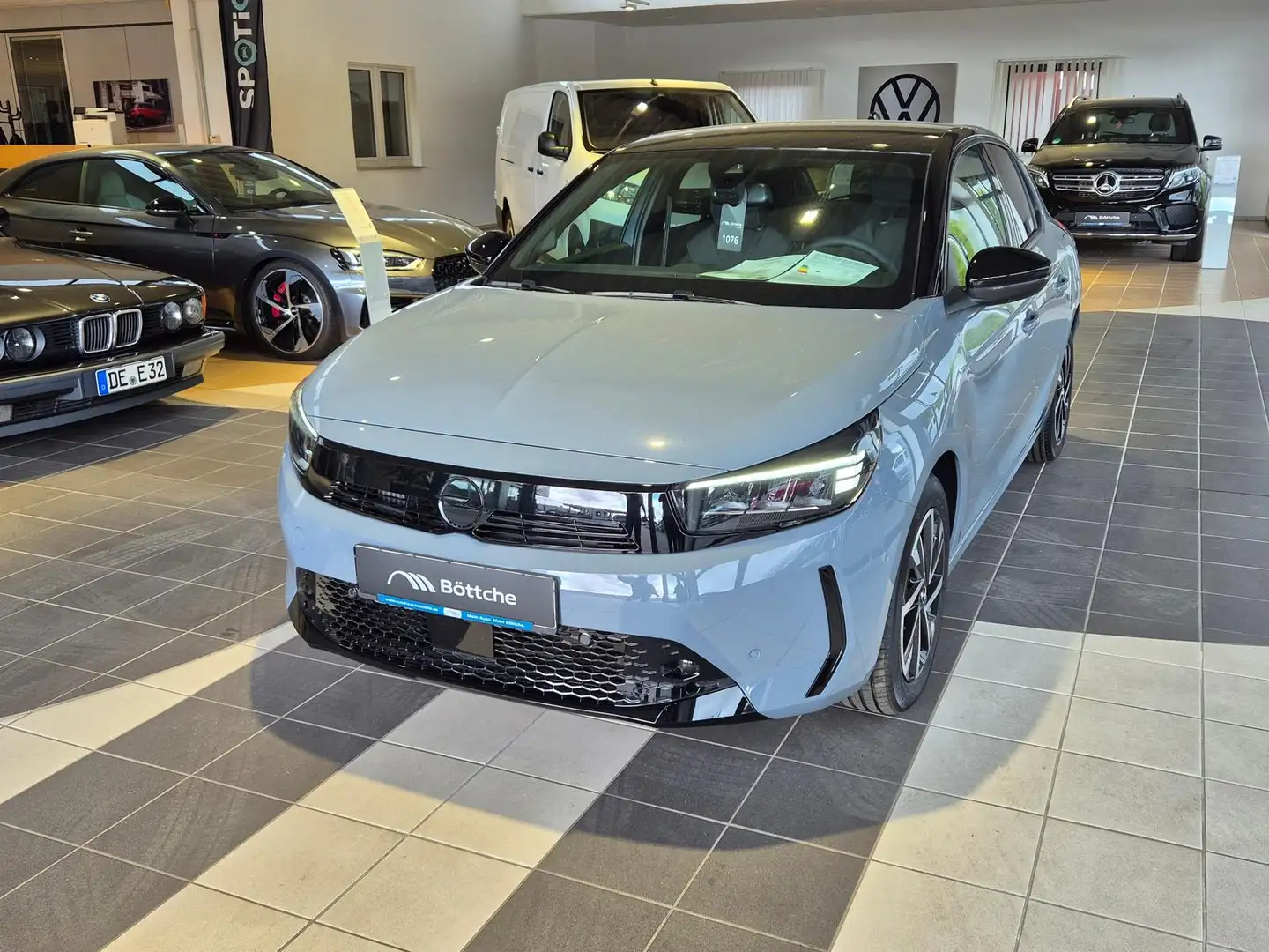 Opel Corsa GS Android Auto Navi SHZ PDC RFK Gris - 2