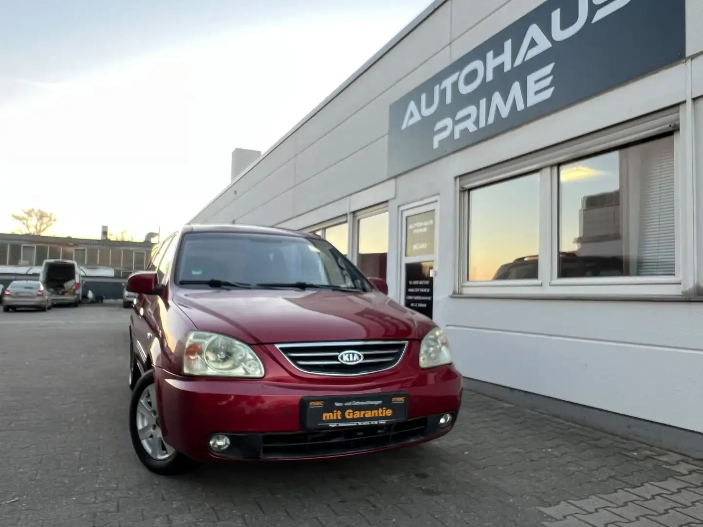 Kia Carens 1.8 16V EX Van+AUTOMATIK+SD+KLIMA+TÜV Rot - 1