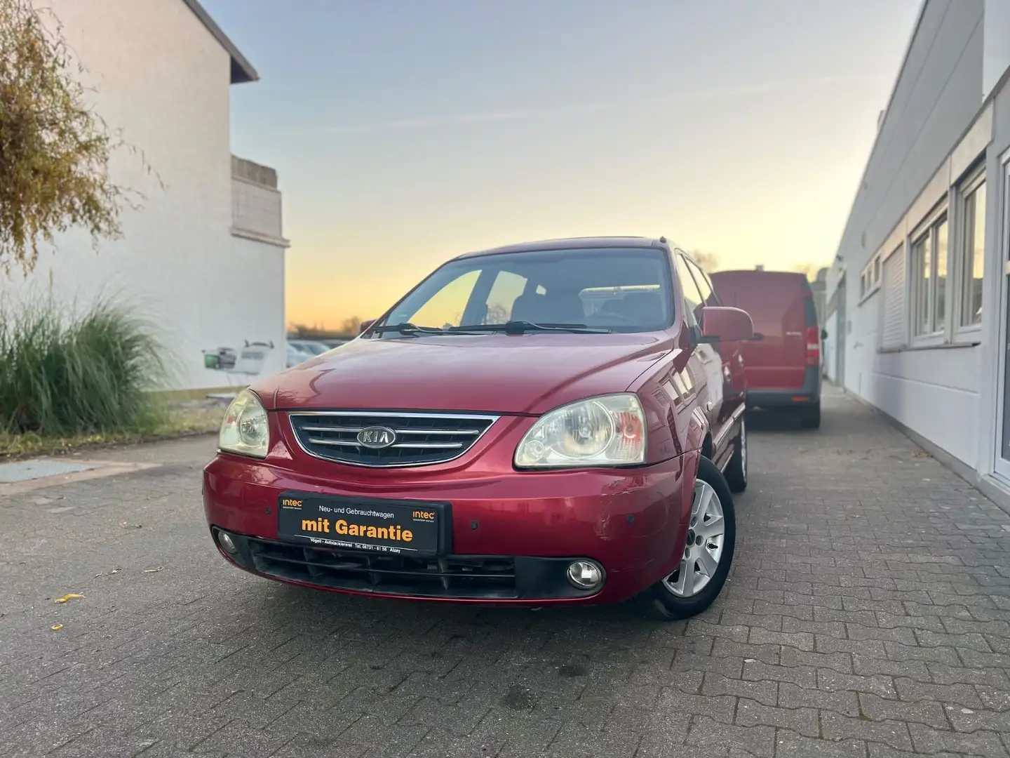 Kia Carens 1.8 16V EX Van+AUTOMATIK+SD+KLIMA+TÜV Rot - 2