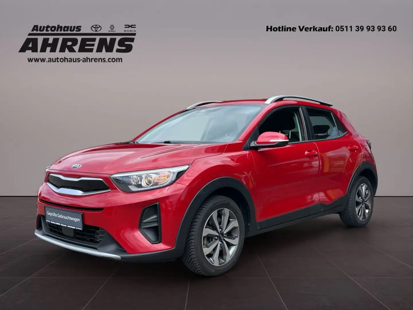 Kia Stonic 1.0 T-GDI Vision Allwetter Navi Kamera Rot - 1