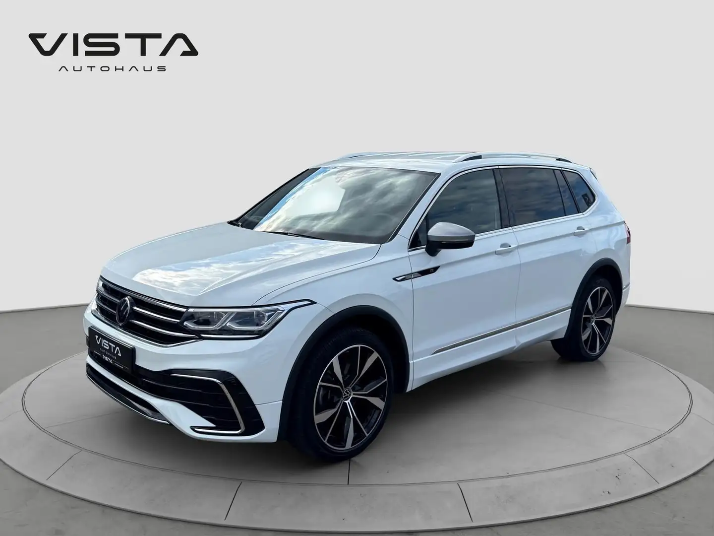 Volkswagen Tiguan Allspace R-Line TDI*7 SITZER*4MO*SHZ*APP* Weiß - 2
