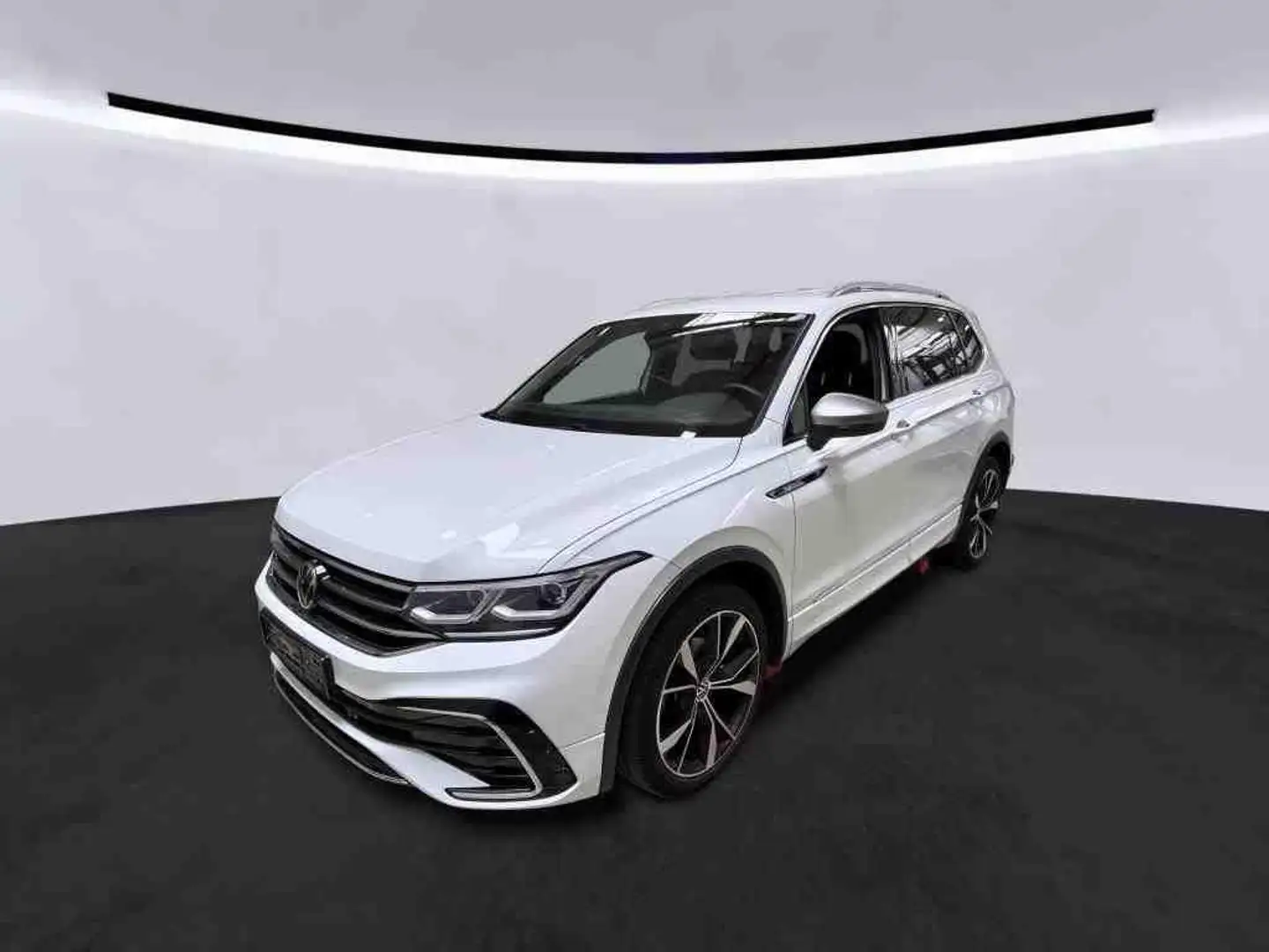 Volkswagen Tiguan Allspace R-Line TDI*7 SITZER*4MO*SHZ*APP* Weiß - 1