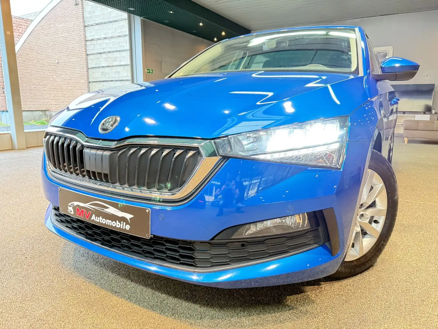 Skoda Scala 1.5TSI DSG * Compteur digital * Full led * Camera Blauw - 1
