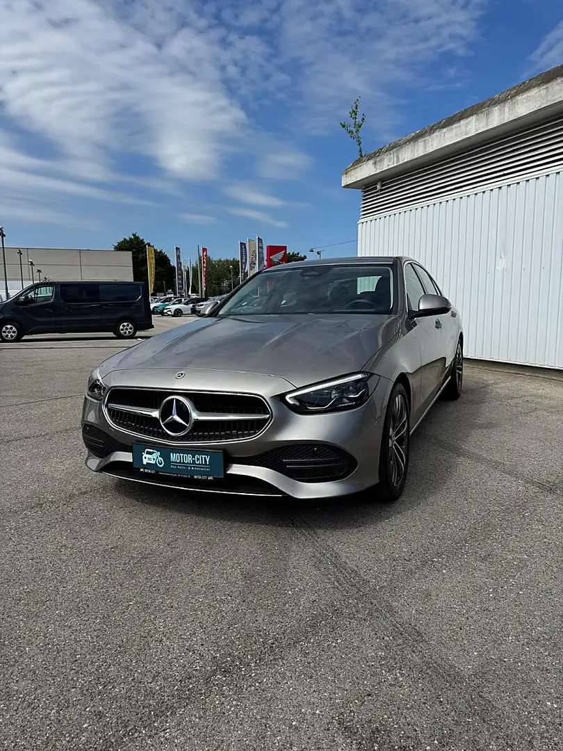 Mercedes-Benz C 220 d **0% Gebrauchtwagen Finanzierung möglich** Grau - 1
