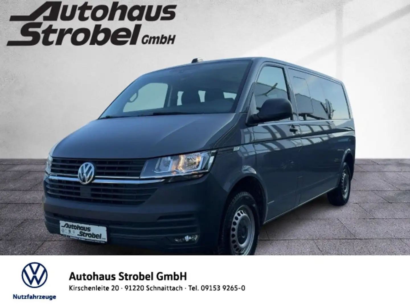 Volkswagen T6.1 Kombi 2.0 TDI 4M 8-Sitze Navi Parkp. Tempo Grau - 1