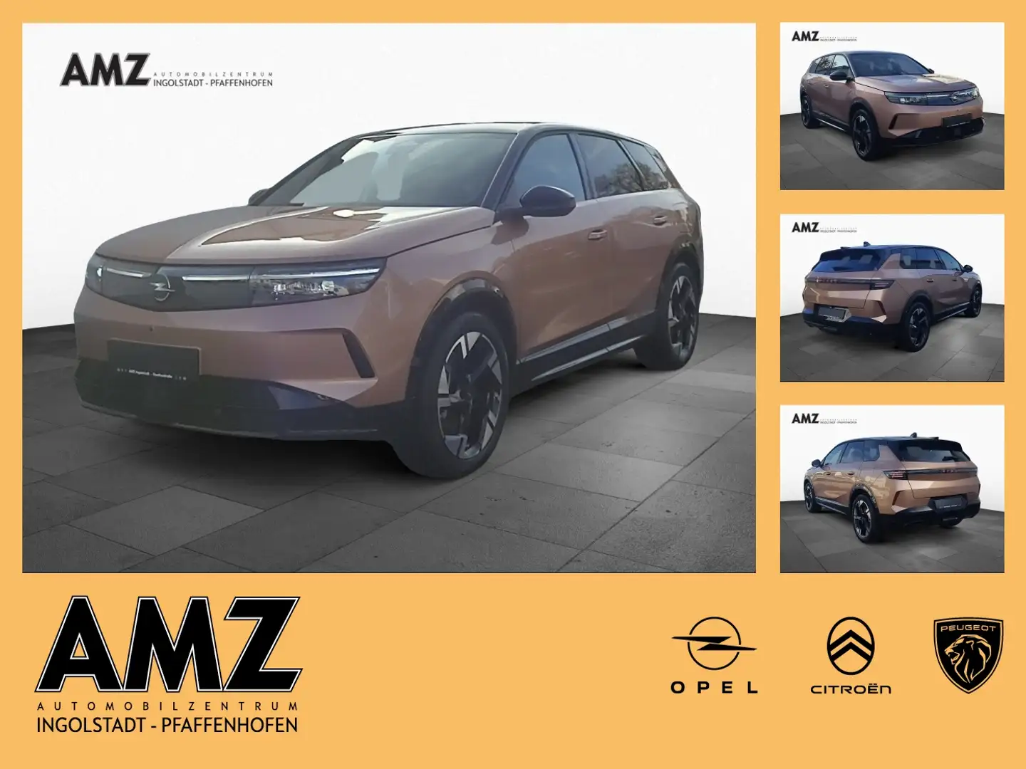 Opel Grandland 157kW GS (73kWh) Electric FLA Pano Brown - 1