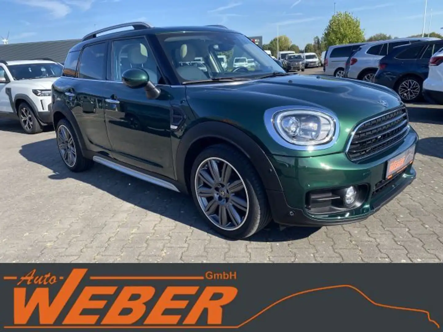 MINI One Countryman ONE Countryman D Leder Pano HUD Hifi AHK Grün - 2
