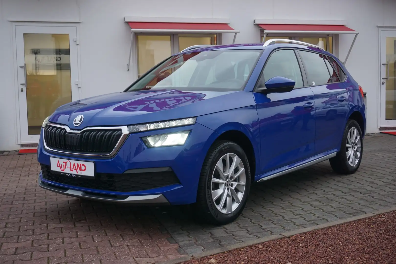 Skoda Kamiq 1.0 Style LED Android Apple DAB AHK PDC Albastru - 2