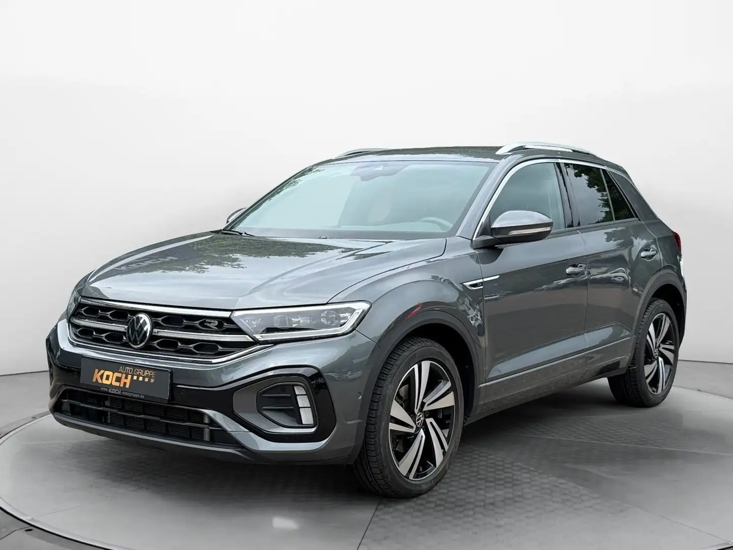 Volkswagen T-Roc 1.5TSI R-Line DSG Navi LED AHK beats Grau - 2