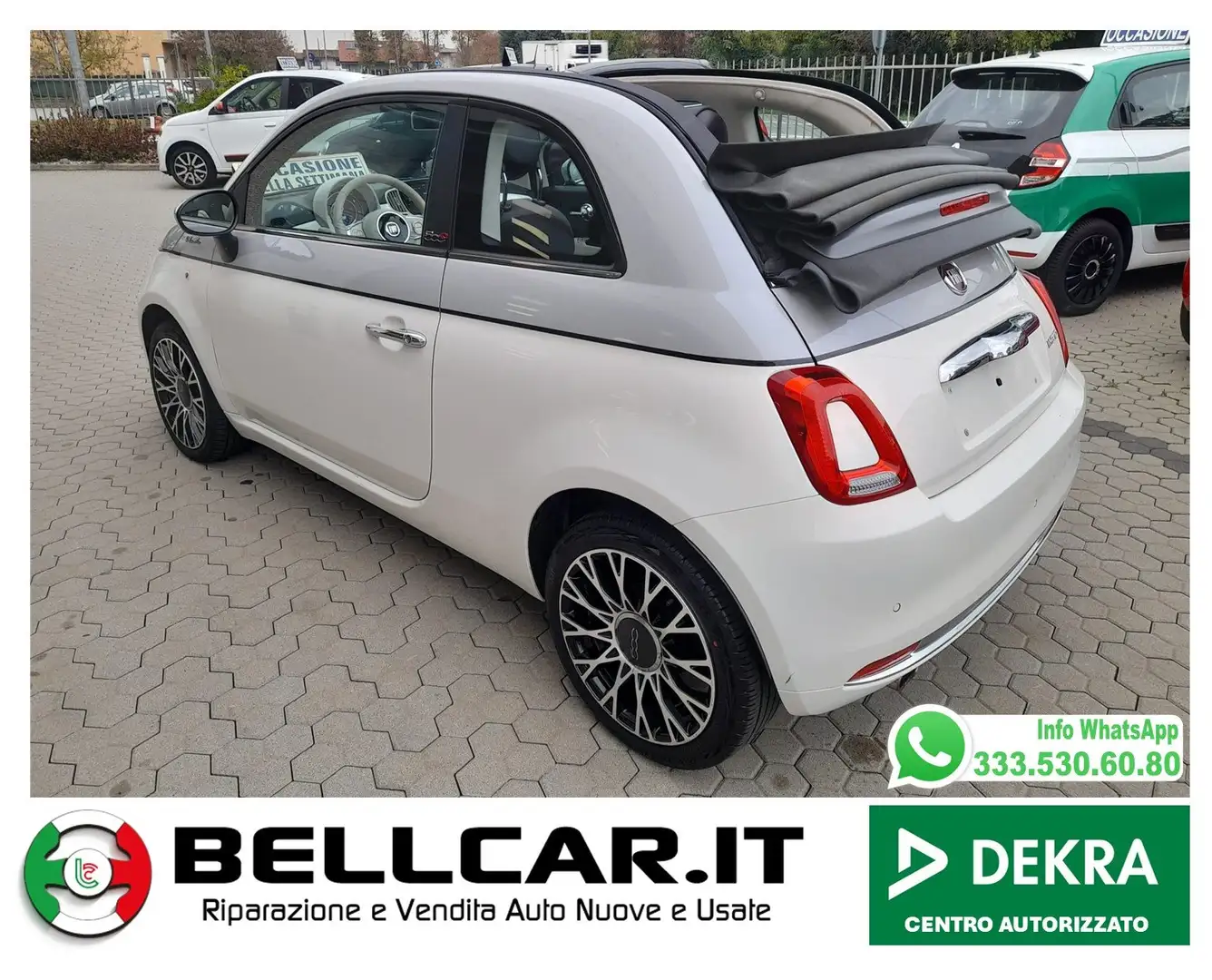 Fiat 500C 500C 1.0 hybrid Dolcevita 70cv Bianco - 1