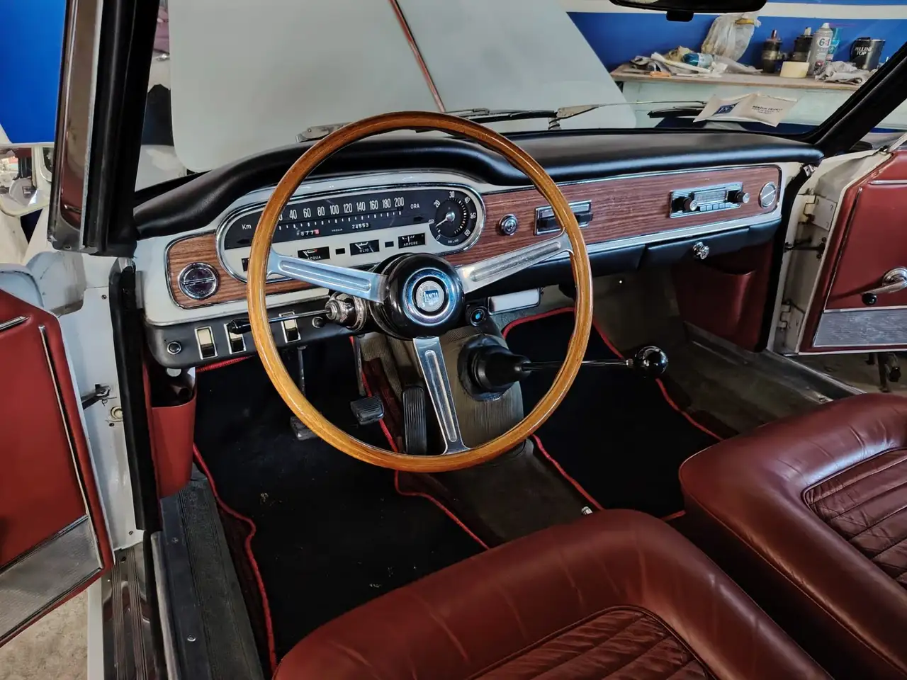 Lancia Flavia VIGNALE 1964 km cia 150, foto 7