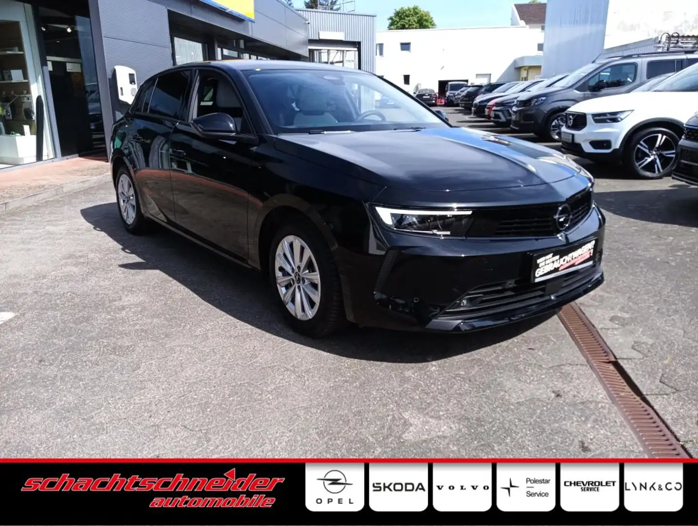 Opel Astra 1.2 Turbo Elegance+LED+Kamera+Allwetter+ Schwarz - 1