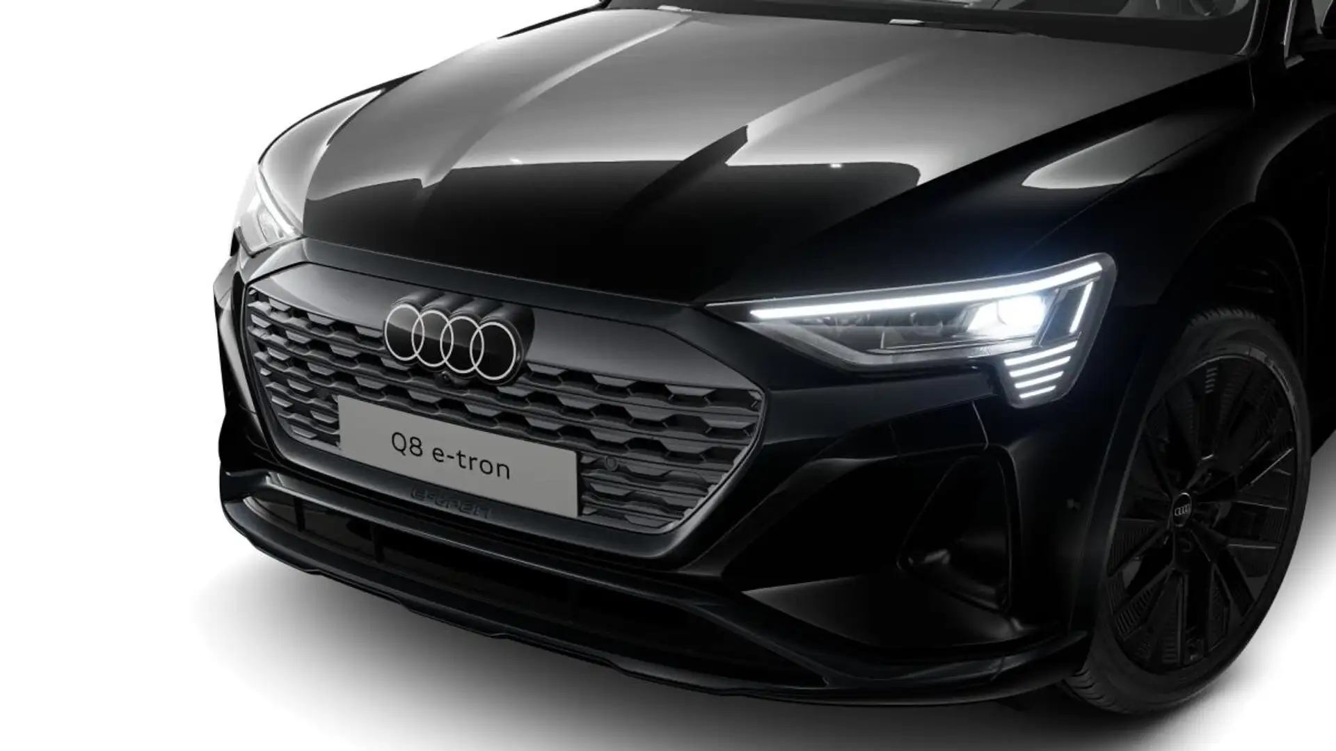 Audi Q8 e-tron 55 e-tron quattro *MATRIX* Schwarz - 2