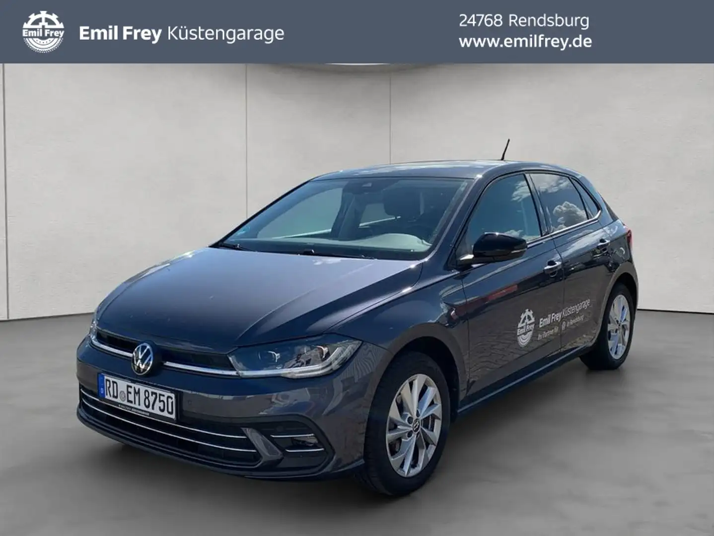 Volkswagen Polo 1.0 TSI Style Navi SHZ PDC Licht&Sicht Grau - 1
