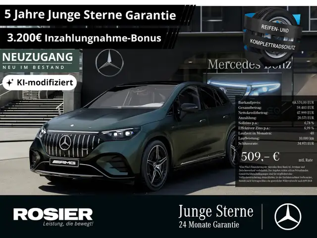 Mercedes-Benz EQE AMG 4M Premium Hyperscreen NIGHT AHK SUV