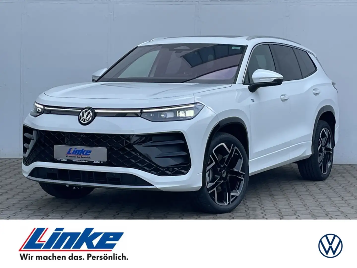 Volkswagen Tayron 2.0 TDI 4Motion R-Line Standhzg/AHK/Pano Weiß - 1